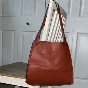 H&M leather tote bag.